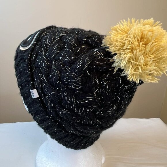 Purdue University Ladies Hat Cap Toboggin College Football FAN Thick Wa - Picture 5 of 7